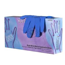 Gants jetables en nitrile bleu – souples et résistants