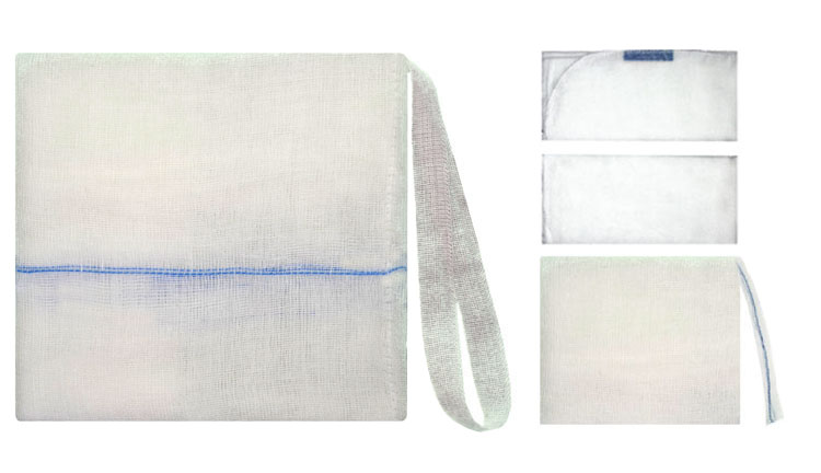 Compresse de gaze pliée – absorbante et aérée